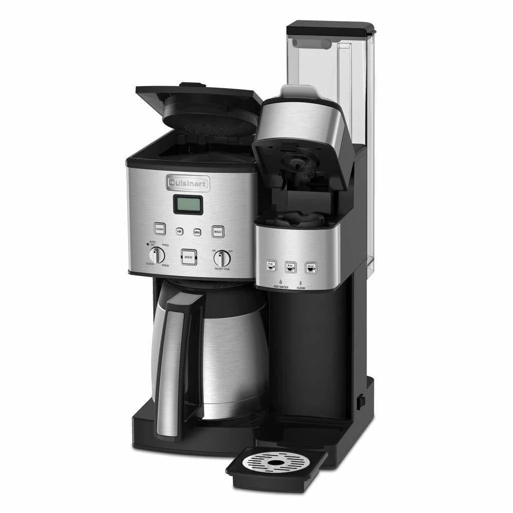 10-Cup Coffeemaker and Single-Serve Brewer F312
