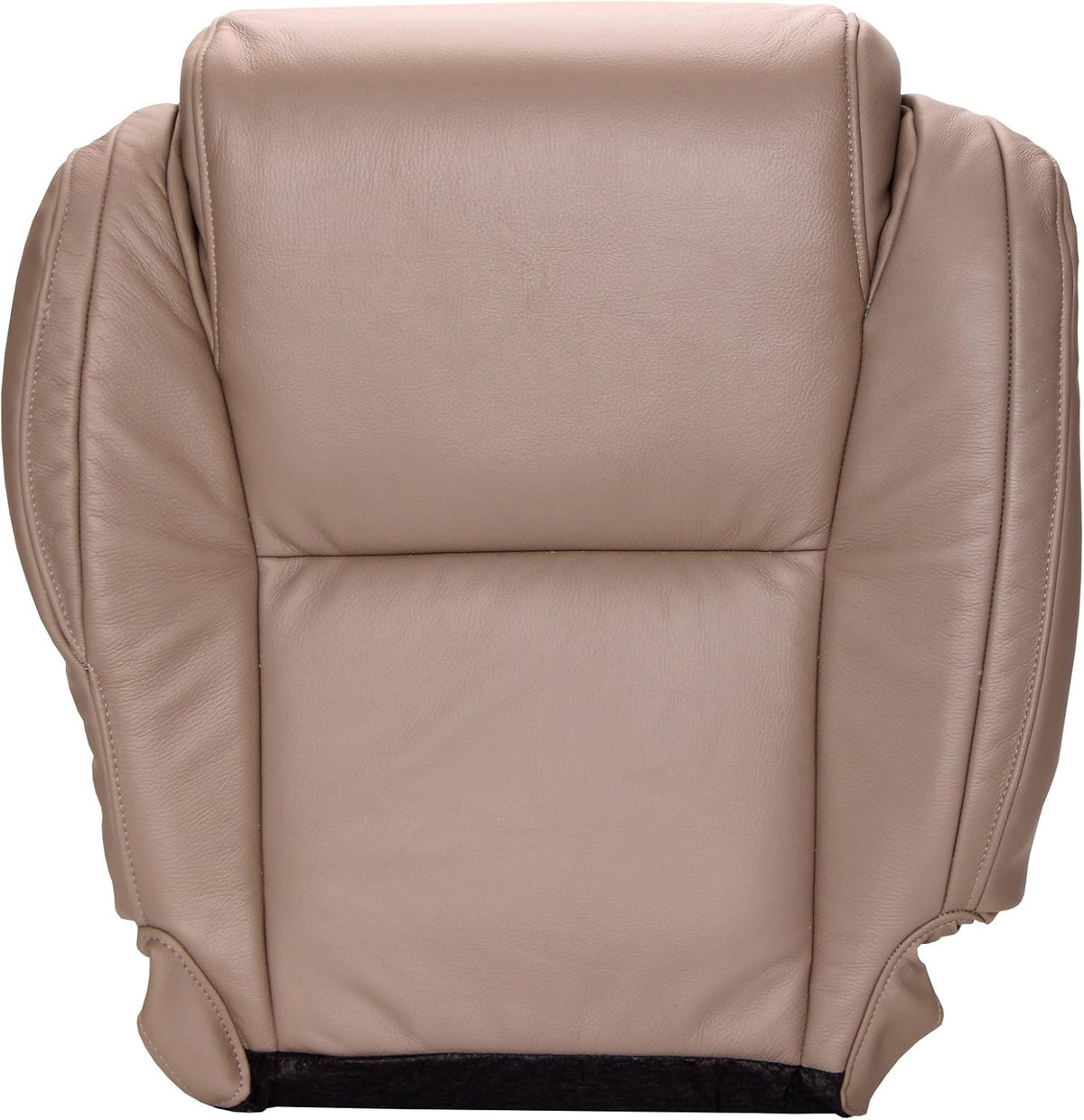 Passenger Bottom Replacement Seat Cover - Red Rock Leather with Extra Seam E5342