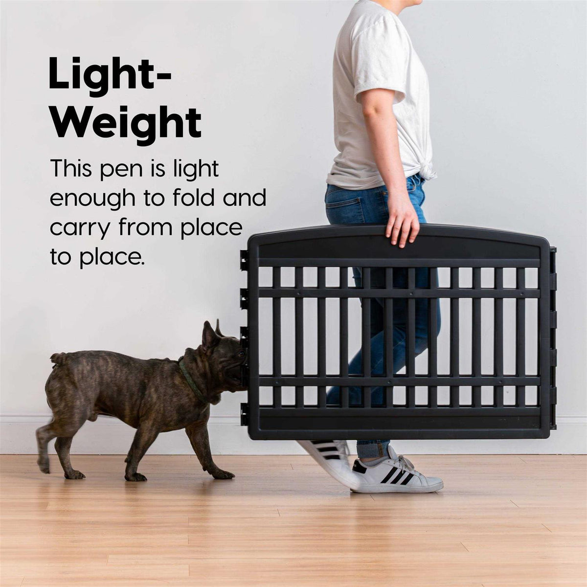 24 Exercise 4-Panel Pet Playpen G68828