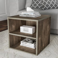 2 Shelf End Table T817