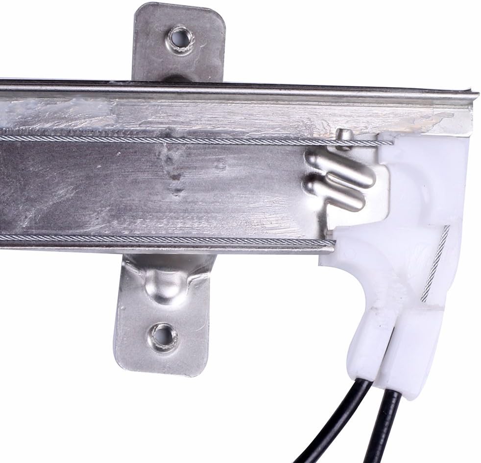 Rear Right Passenger Side Power Window Regulator with Motor Pack of 2 V659657