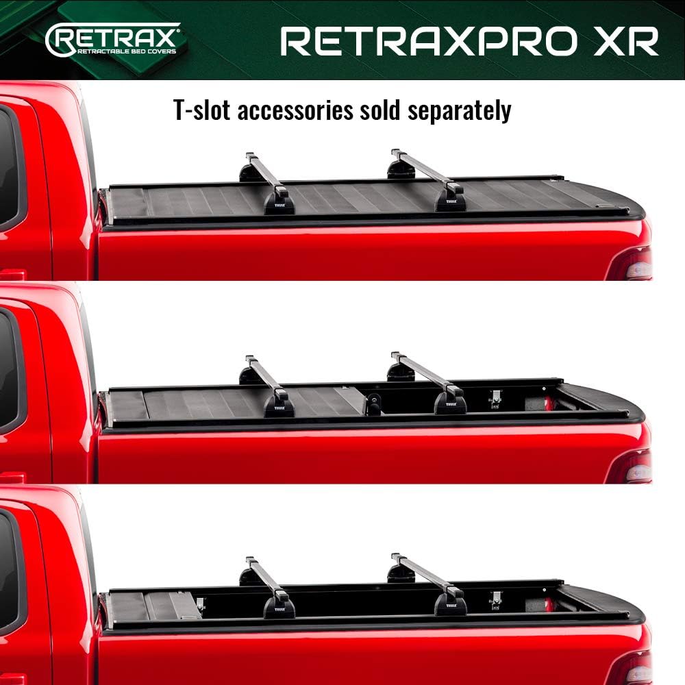 Retractable Truck Bed Tonneau Cover Fits 2015 - 2020 Ford F-150 Super Crew & Super Cab 5' 7 Bed (67.1) X11933