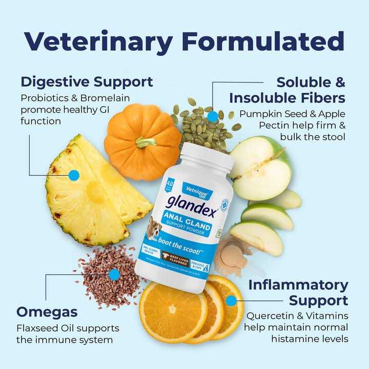 Anal Gland Support Powder for Dogs & Cats Z5437