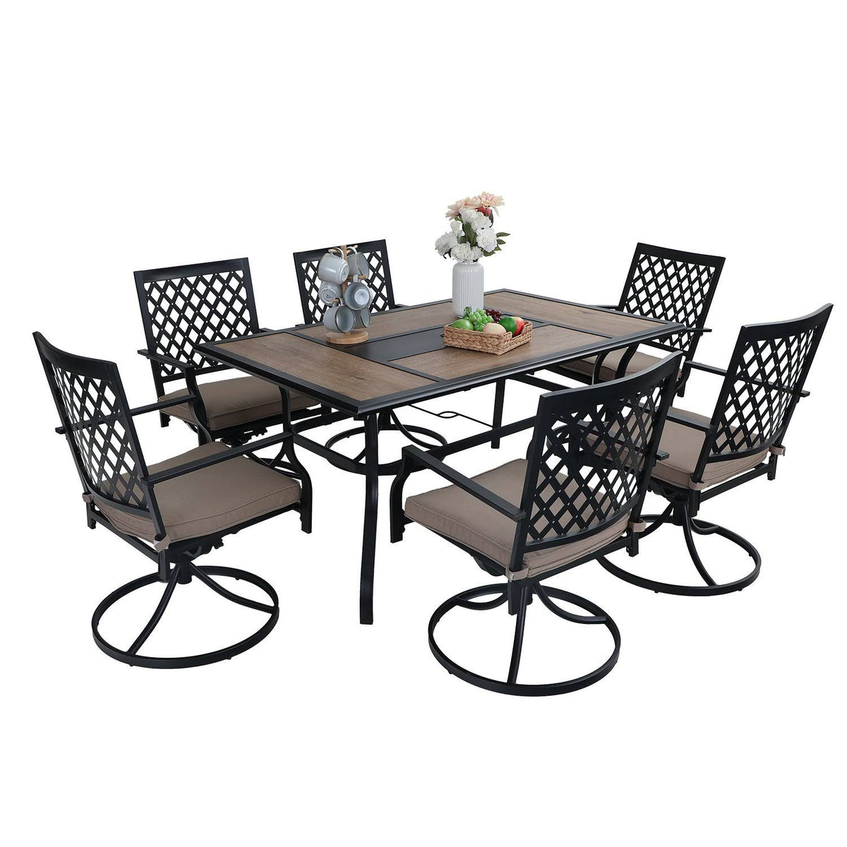 Bistro Table Base Stand with Hole W89225