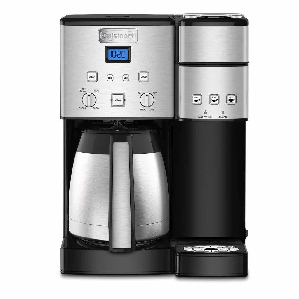 10-Cup Coffeemaker and Single-Serve Brewer F312