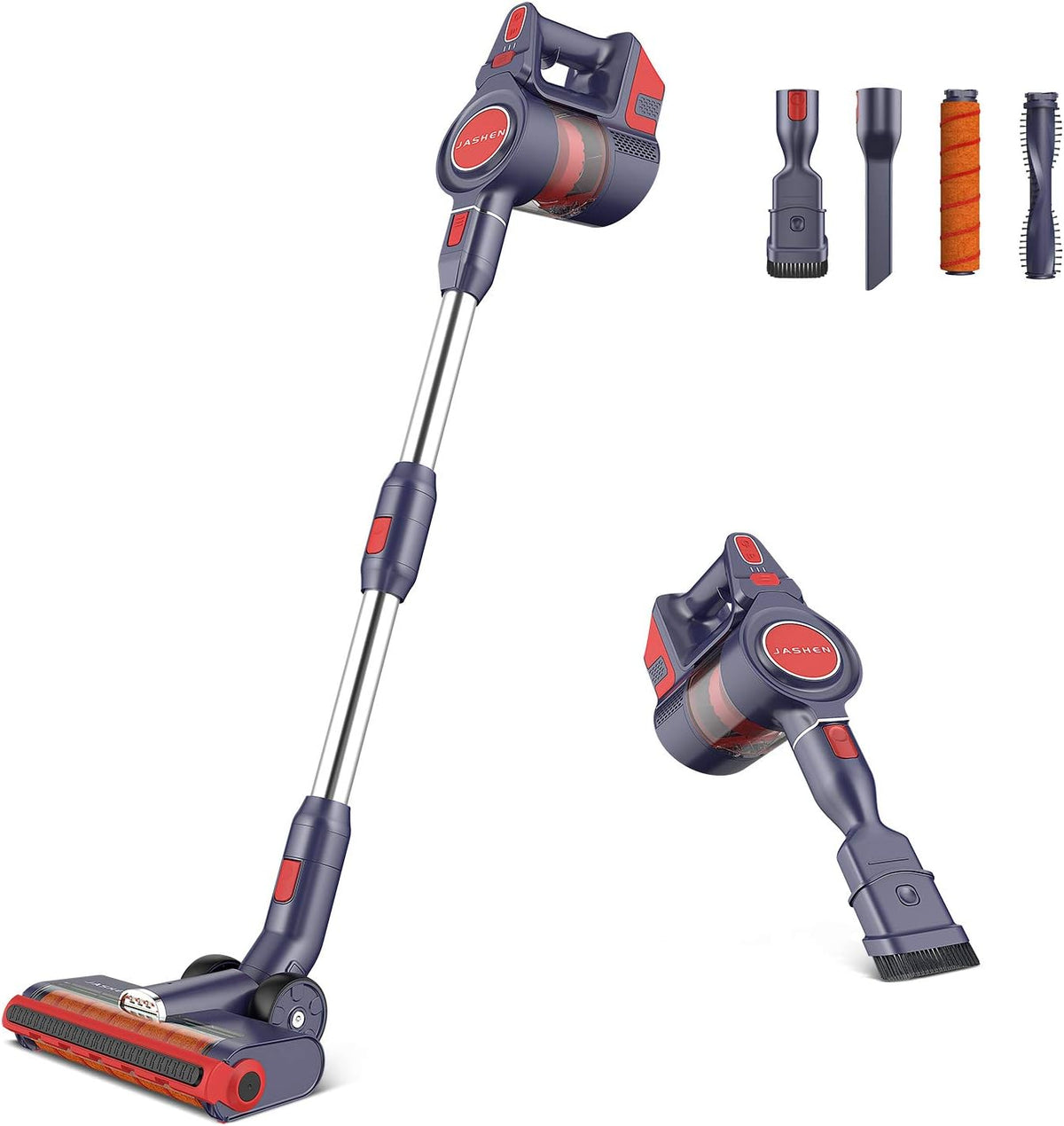 Cordless Stick Vacuum Cleaner, 250W Suction, 3-in-1 Handheld Vac K833394
