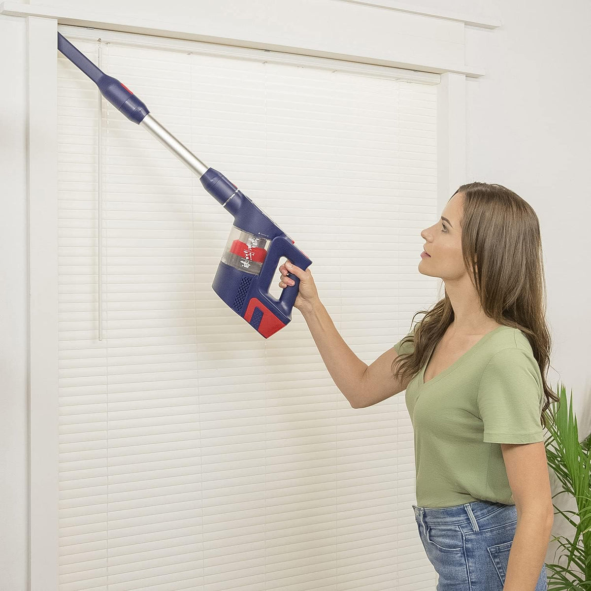 Cordless Stick Vacuum Cleaner, 250W Suction, 3-in-1 Handheld Vac K833394