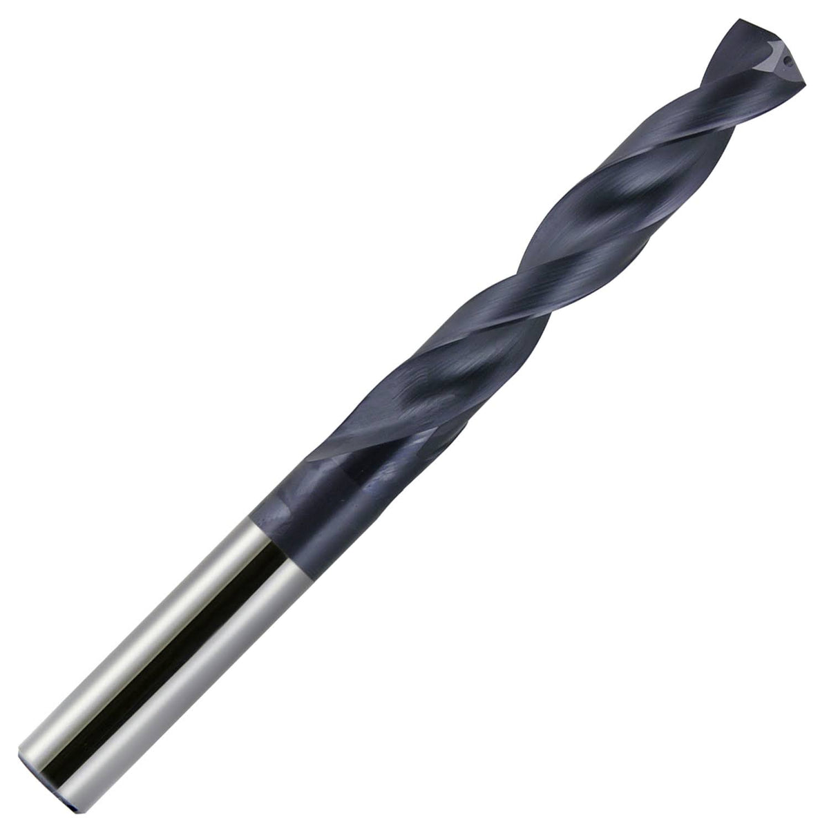 1/8x22 Diameter 5XD 2 Flute nACo Coated Carbide Drill N9167