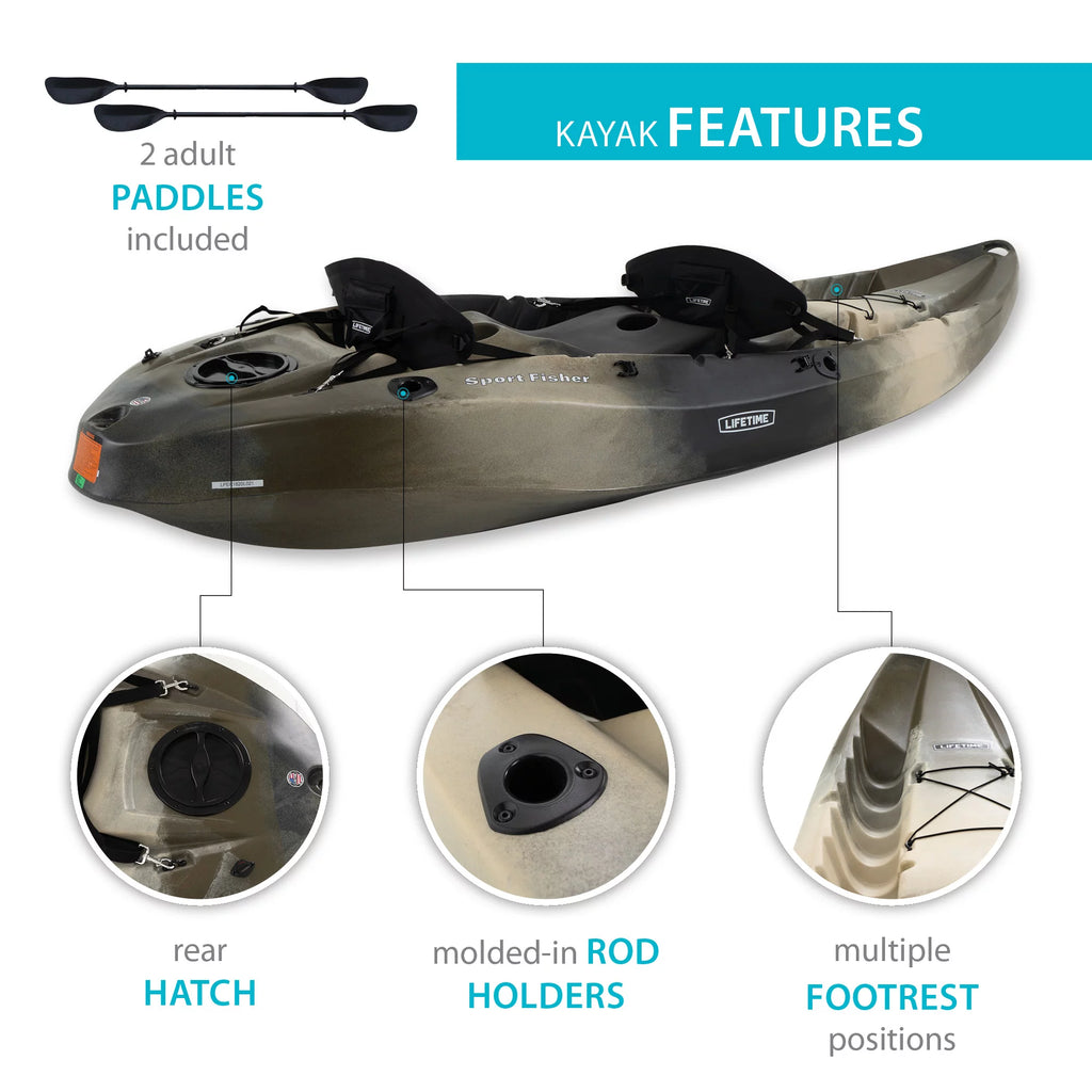 10 ft Tandem Kayak H559248