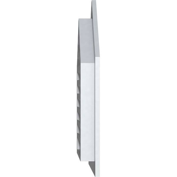 PVC Peaked Top Gable Vent L79012