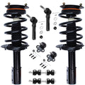 Front Struts Sway Bars Outer Tie Rods Lower Ball Joints 8pc Set F1856