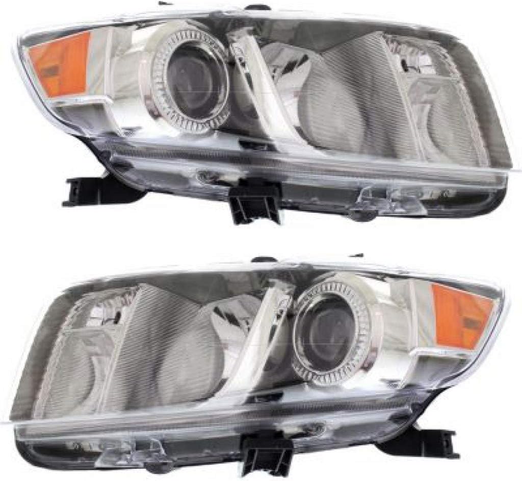 Driver Side Headlight Lens and Housing F64563