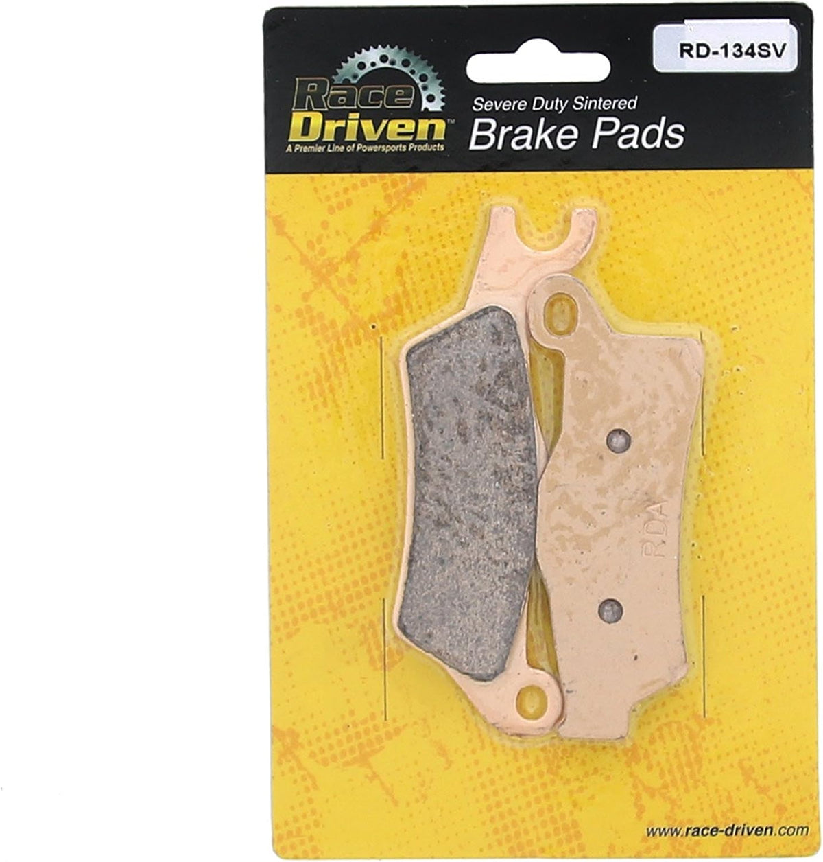 Rear Brake Rotor and Brake Pads Pack of 2 C1689