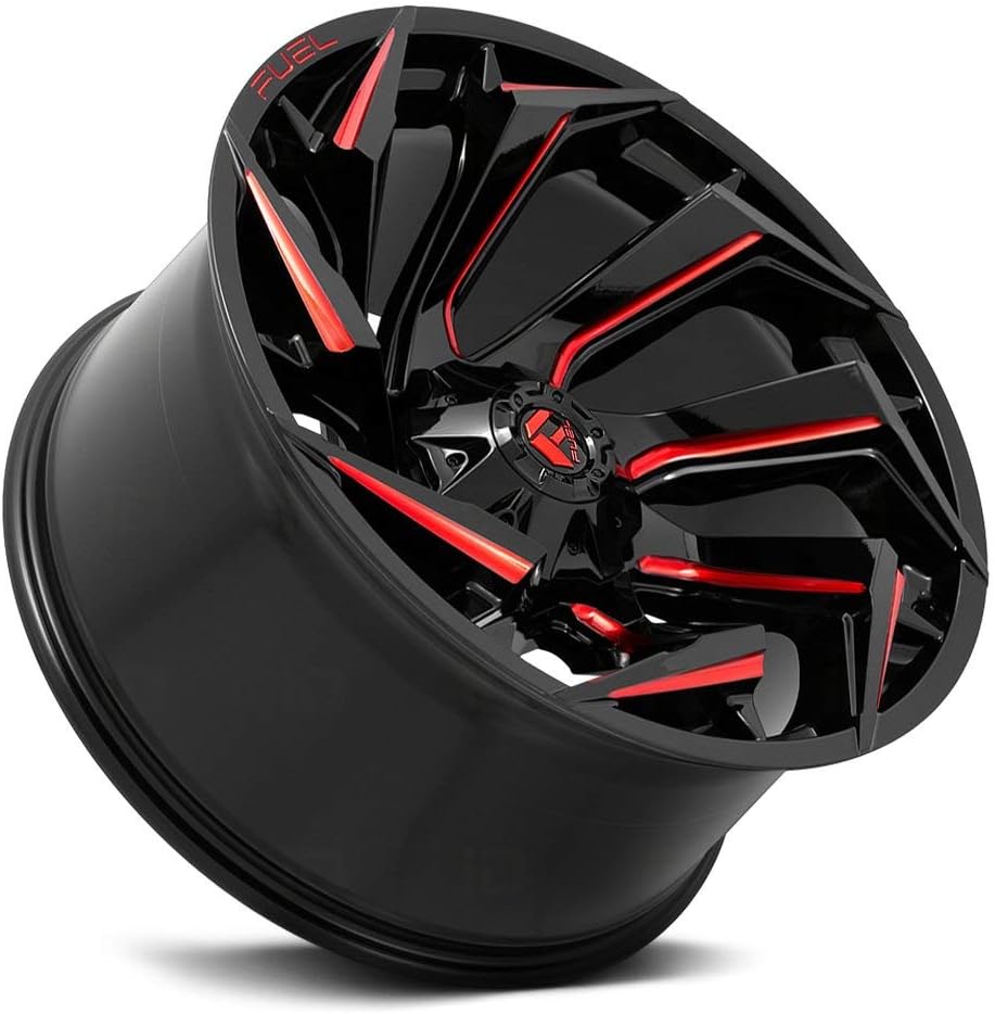20x10 6x135/6x5.5" -18mm Black/Red Wheel Rim 20" Inch T18834