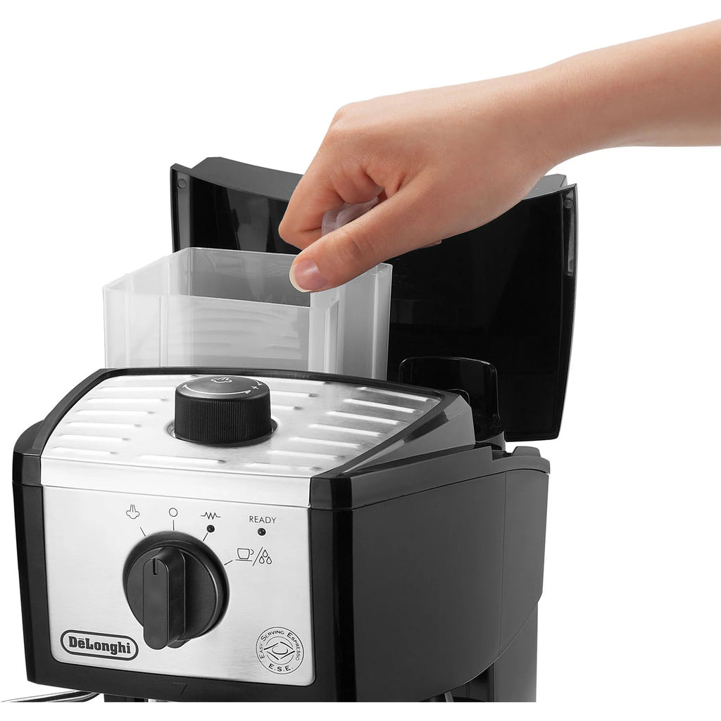 Pump Espresso Machine Black/Stainless B355