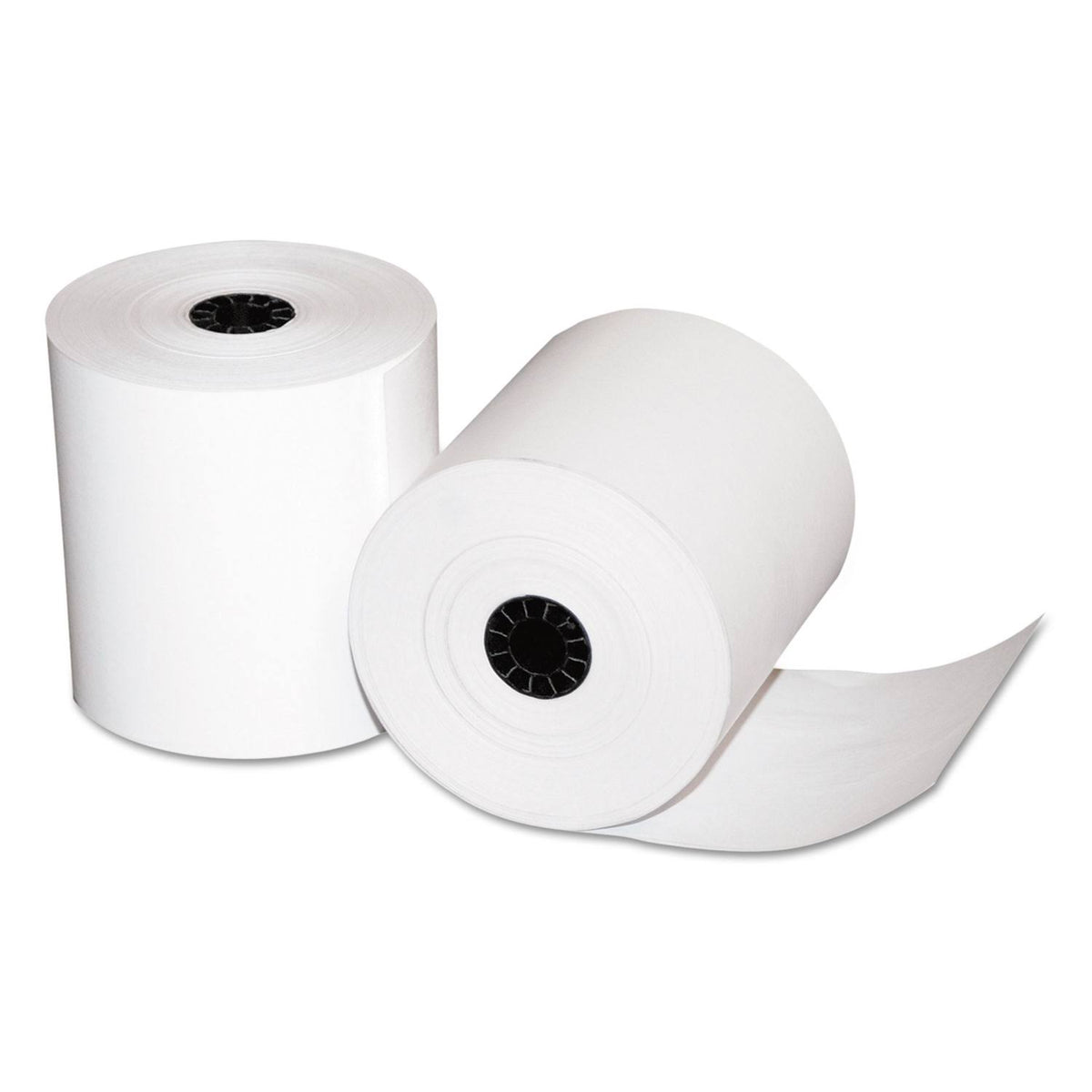 Single-Ply Thermal Cash Register Rolls, 3-1/8x22 x 230 Feet, White, 50/Carton T811712