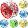 6 Pieces LED Light Plastic Yoyo M9803