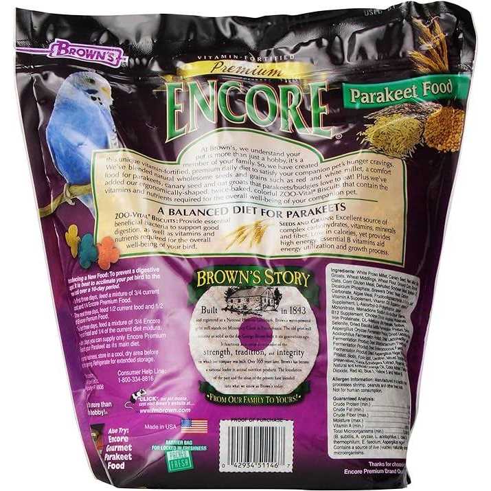 Parakeet Food I4921