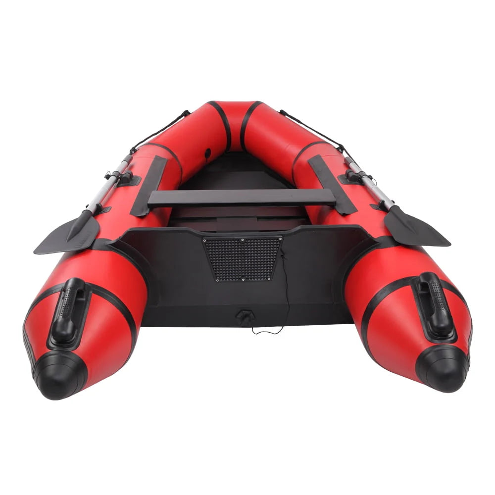 7.5ft PVC Adult Assault Boat Red And Black W3438