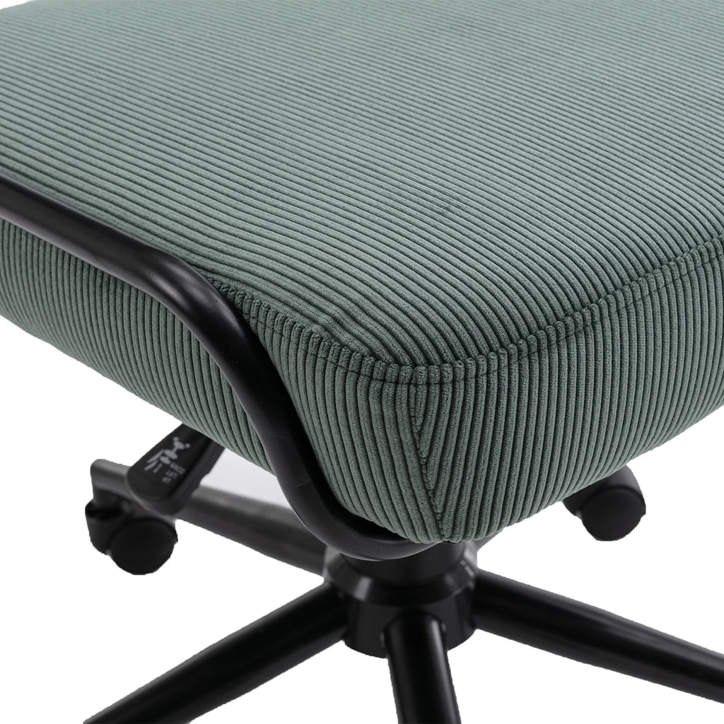 Adjustable Corduroy Desk Chair V79826