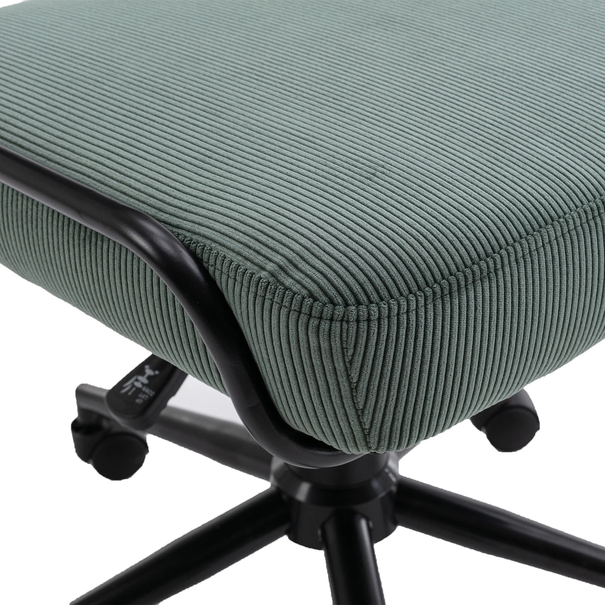 Adjustable Corduroy Desk Chair V79826