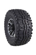 23x11-10 6 Ply Golf Cart Tire & Black Wheel Kit B211789