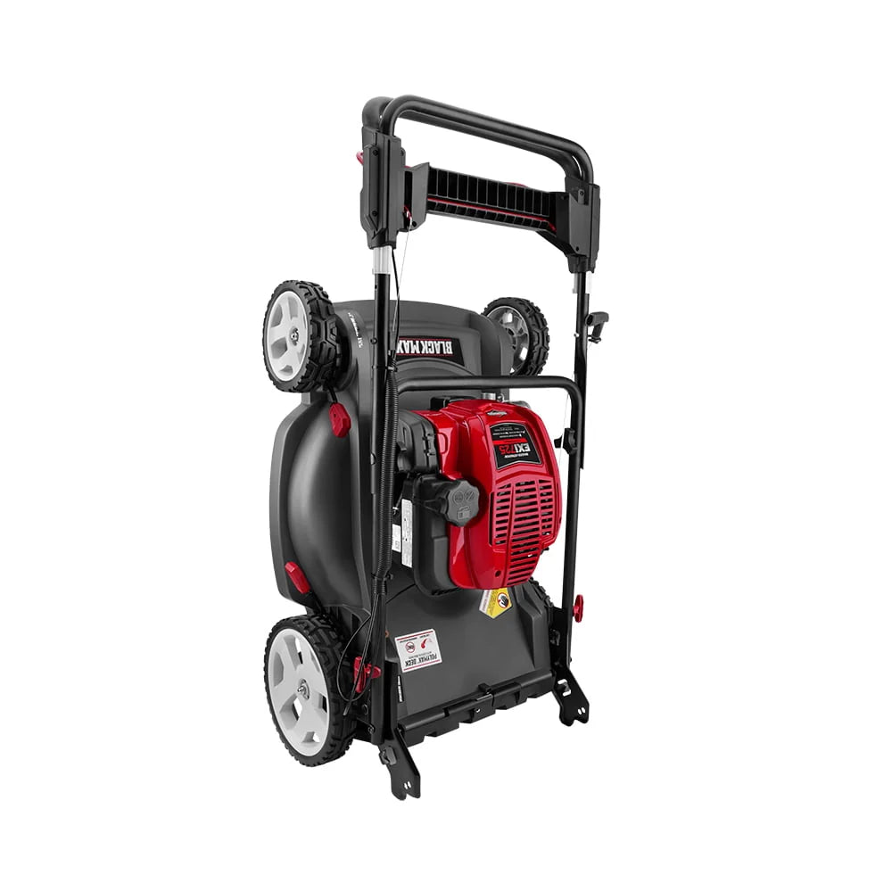 Black 21-inch 3-in-1 Self-Propelled Gas Mower Q9580