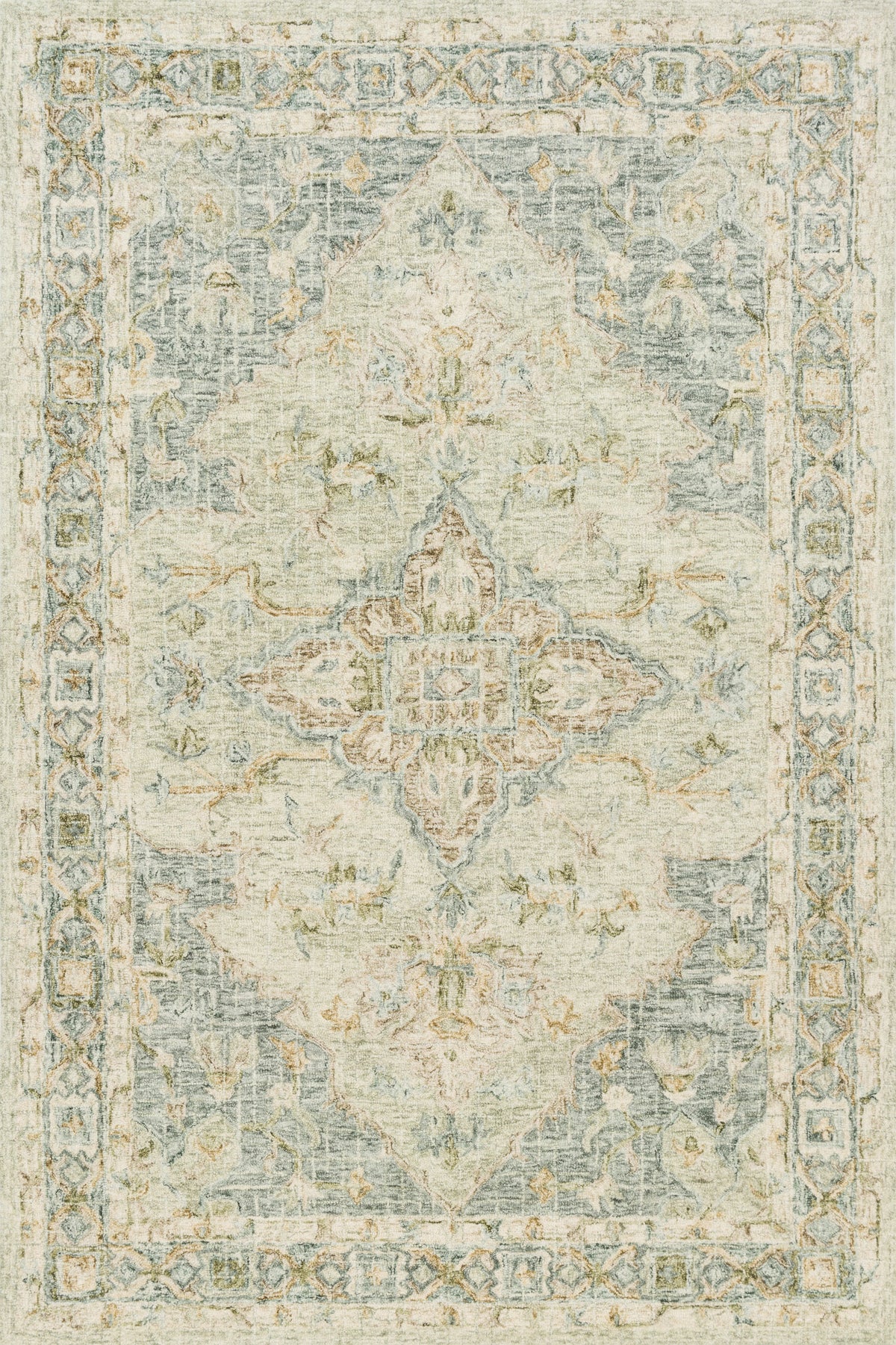 Seafoam Green 7'9 x 9'9 Rug N725