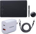 Pen Tablet with Power Adapter and Cable Bundle E1801