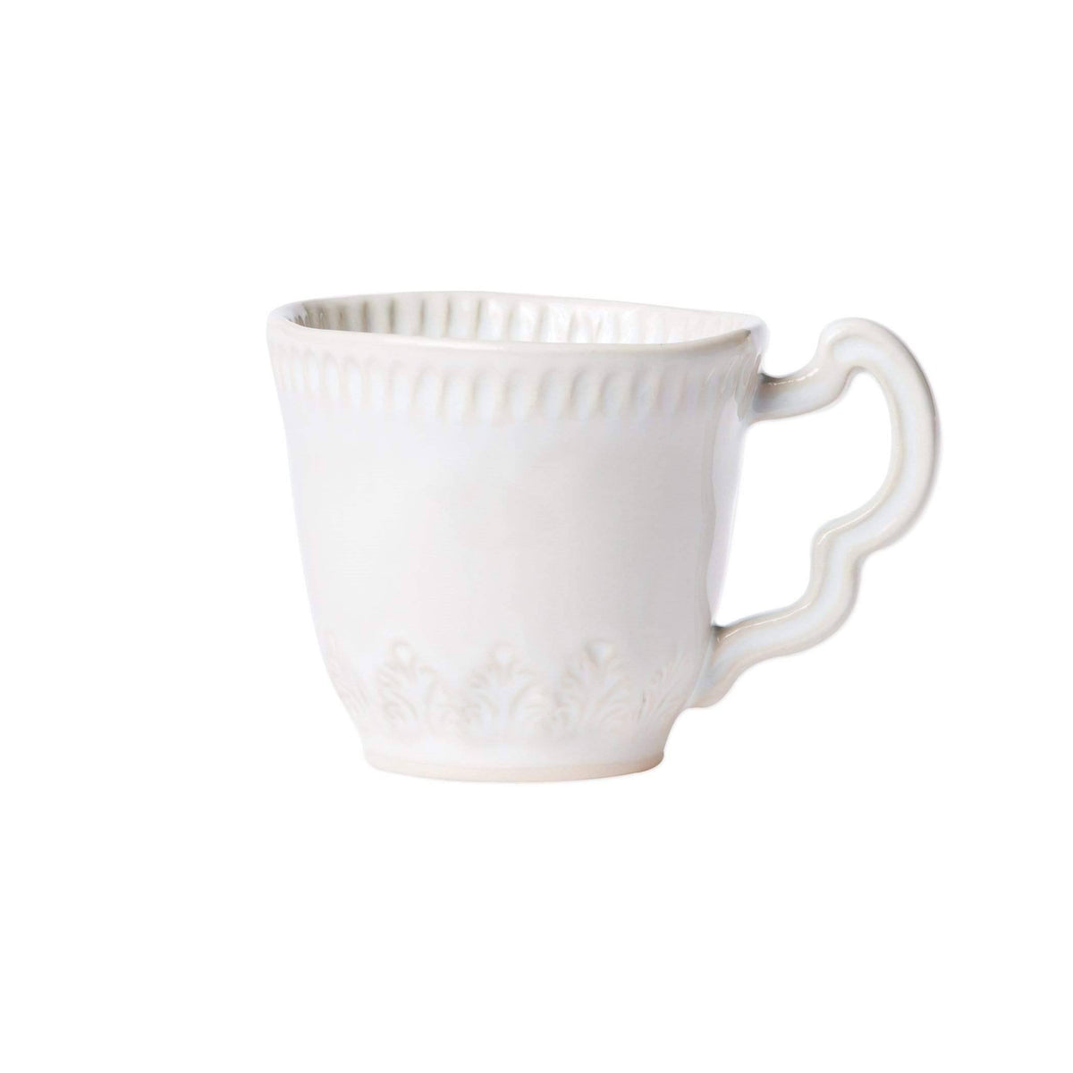 White Stone Leaf Mug X355088