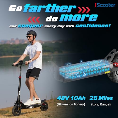 800W Motor 10" Tires Folding Electric Scooter E6716
