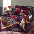 Blue King Polyester Quilt W95273