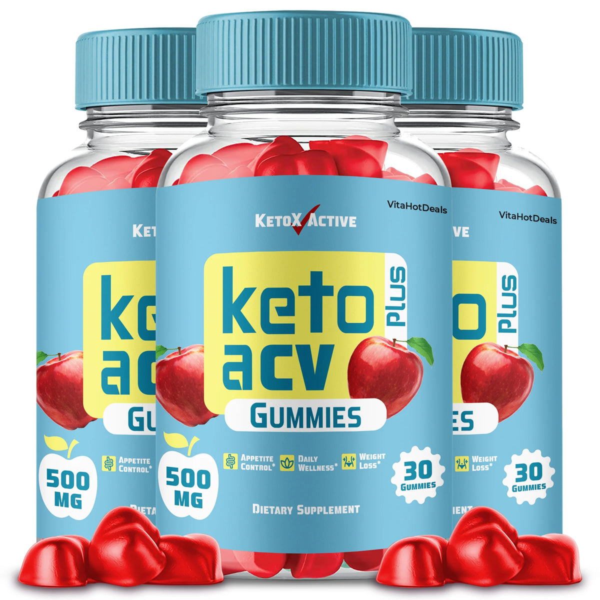 ACV Gummies 3 Pack H5040