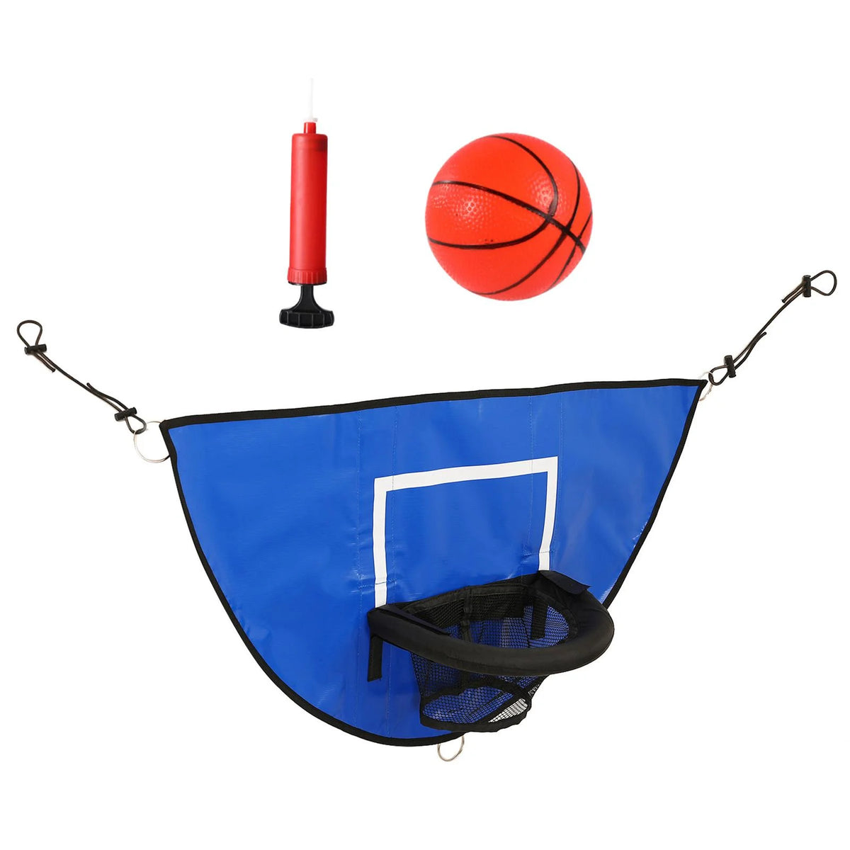 Mini Basketball Hoop for Trampoline with Ball Pump B89471