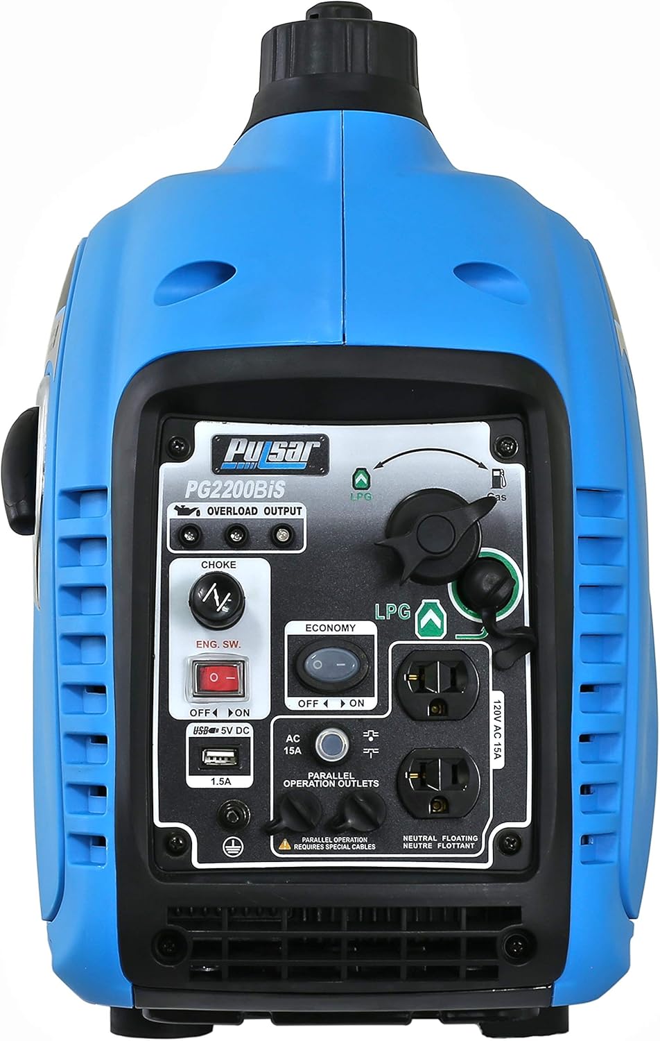 2,200W Portable Dual Fuel Quiet Inverter Generator R127