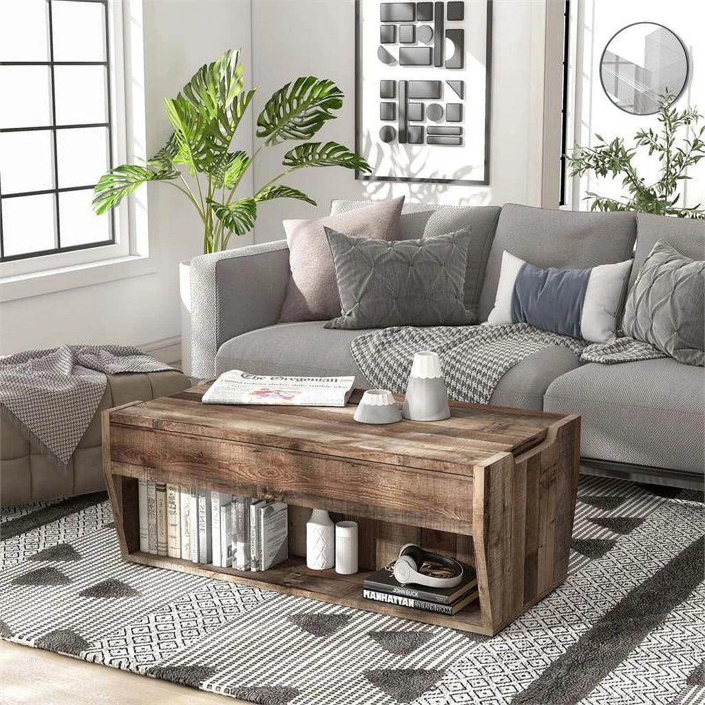 Wood Lift-Top Coffee Table R76548