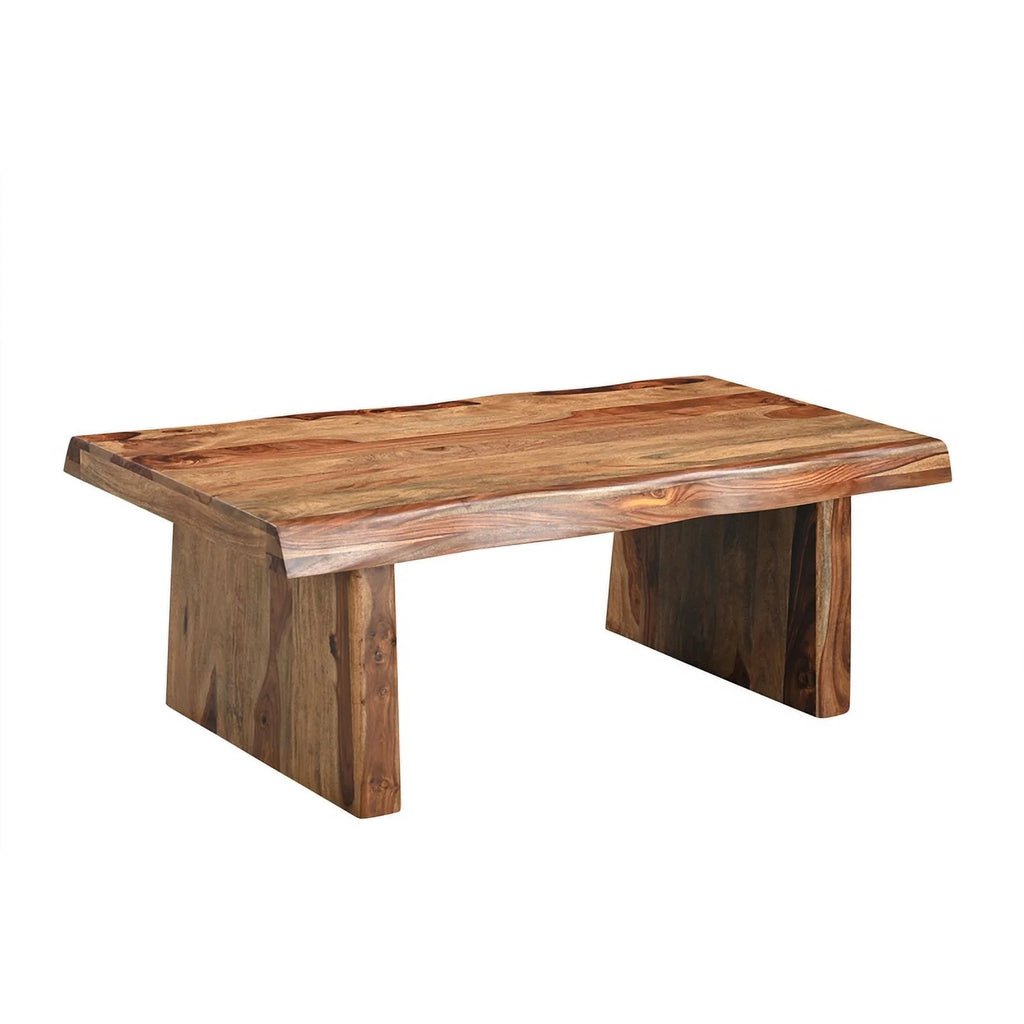Solid Wood Coffee Table in Brown S7846