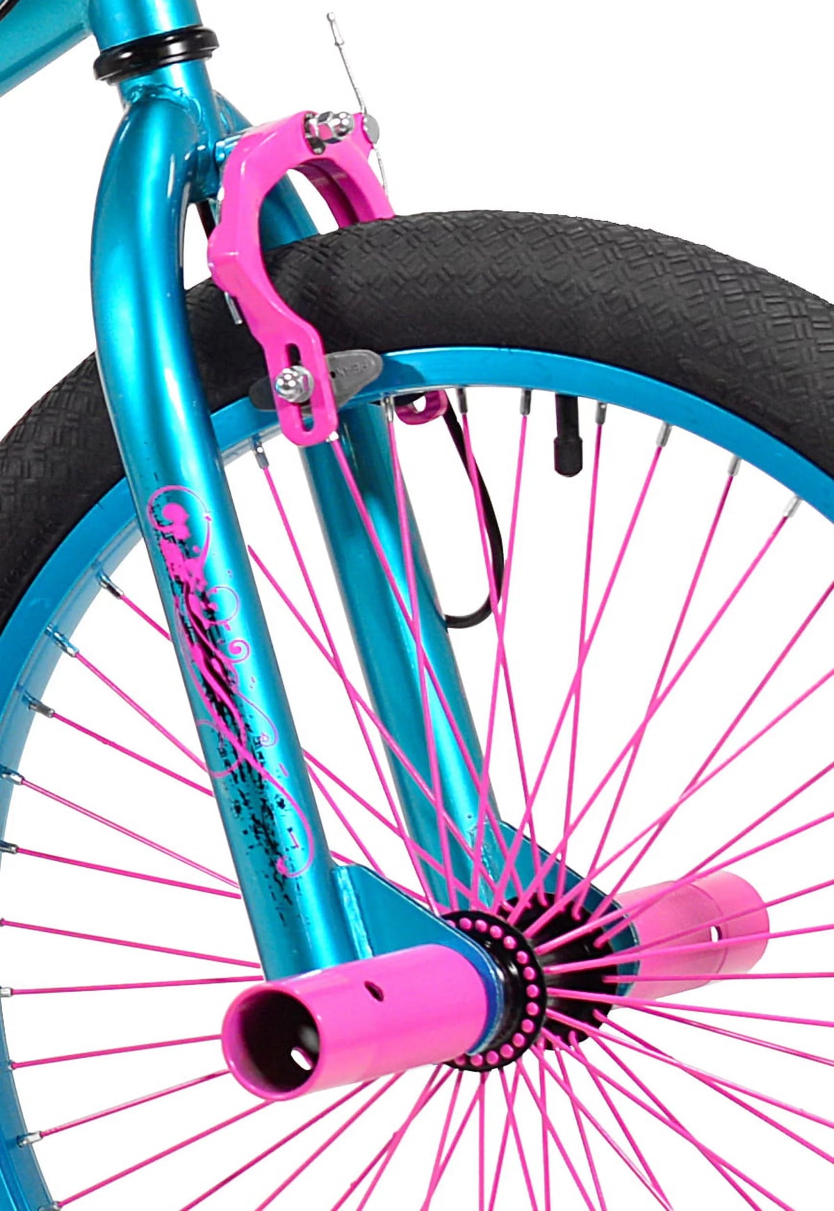 20" Aqua and Pink BMX Bike P687
