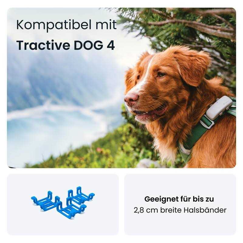GPS Dog Tracker Rubber Clips x3 I73836