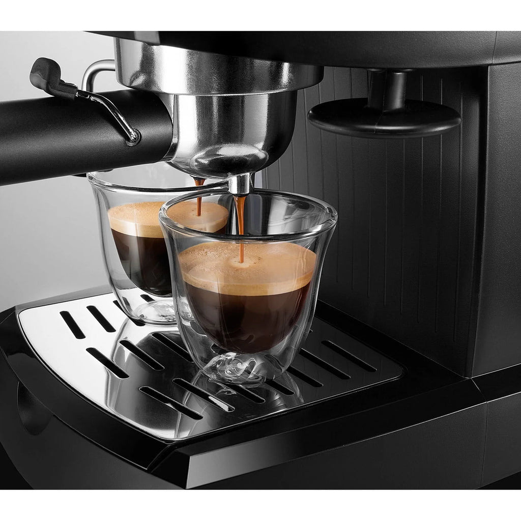 Pump Espresso Machine Black/Stainless B355