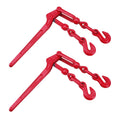 2 Pack 5,400 Lbs. Heavy Duty Truck Trailer Lever Load Binder J112