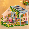 Flower House Building Toys Garden Building Blocks Sets for Kids Y5862