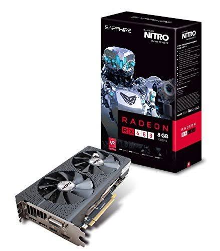 Nitro Radeon RX 480 8g OC Graphic Card A312329