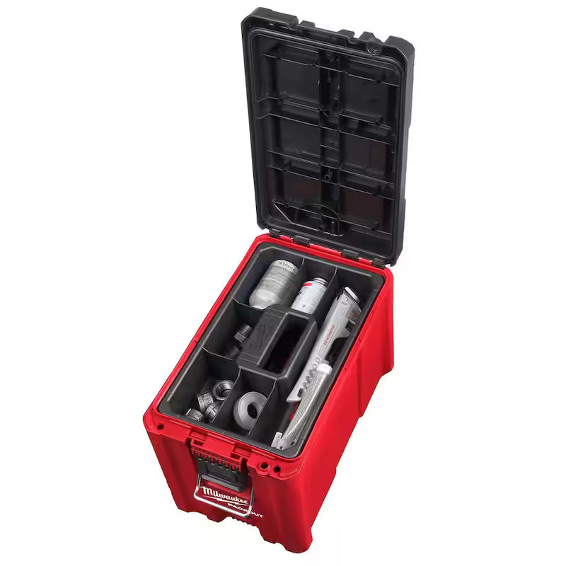 10 in. Compact Portable Tool Box with Adjustable Dividers P2370