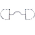 Myler Dee with Hooks with Stainless Steel Ported Barrel D239