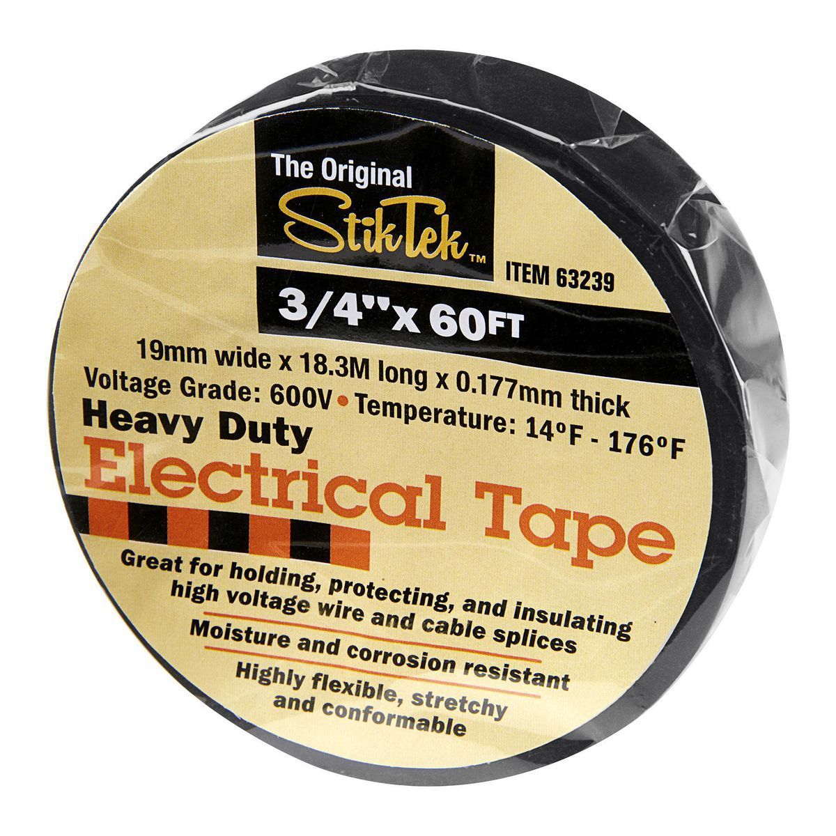 60 ft. x 3/4 in. Electrical Tape B289452