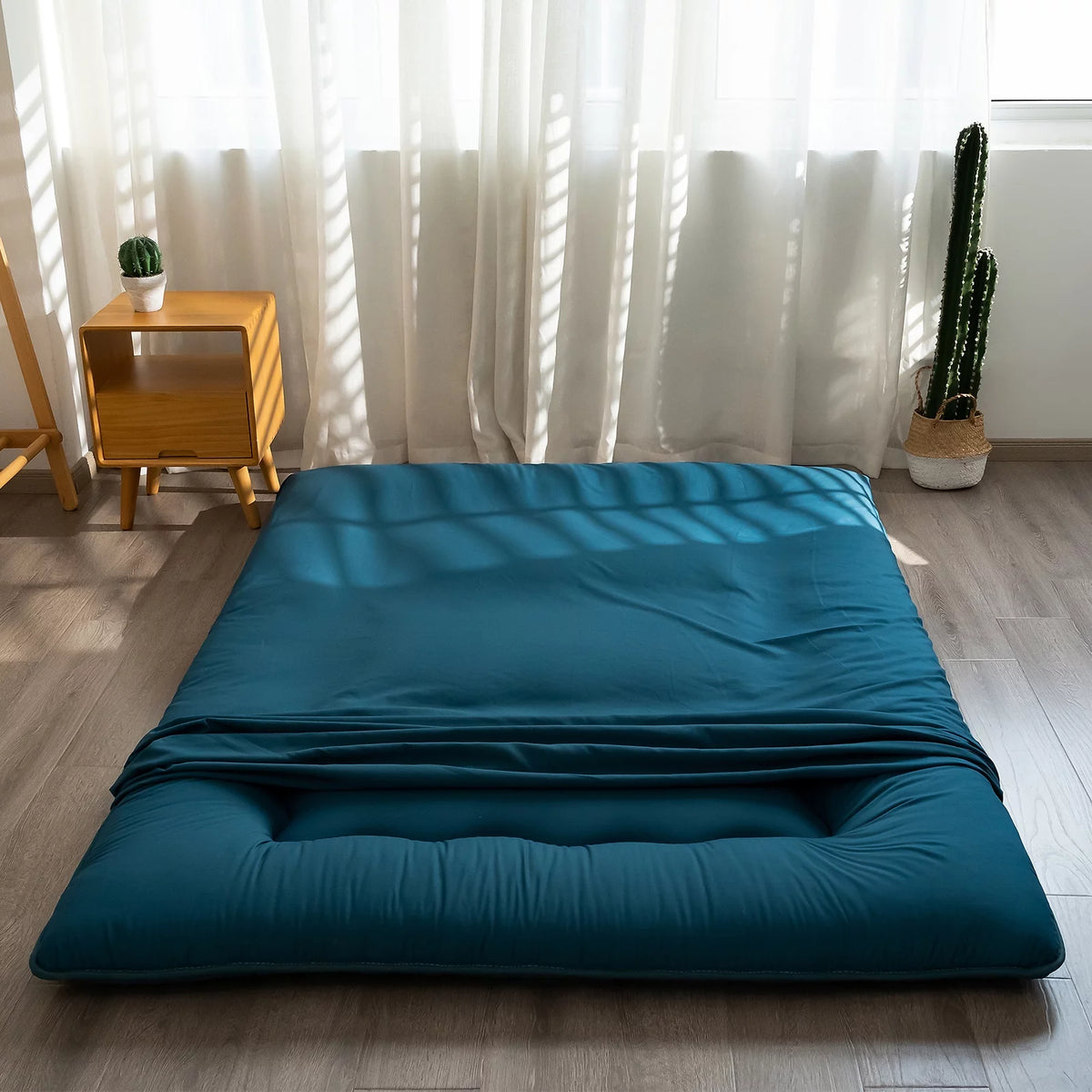 Black Twin Size Japanese Floor Futon Mattress P1279