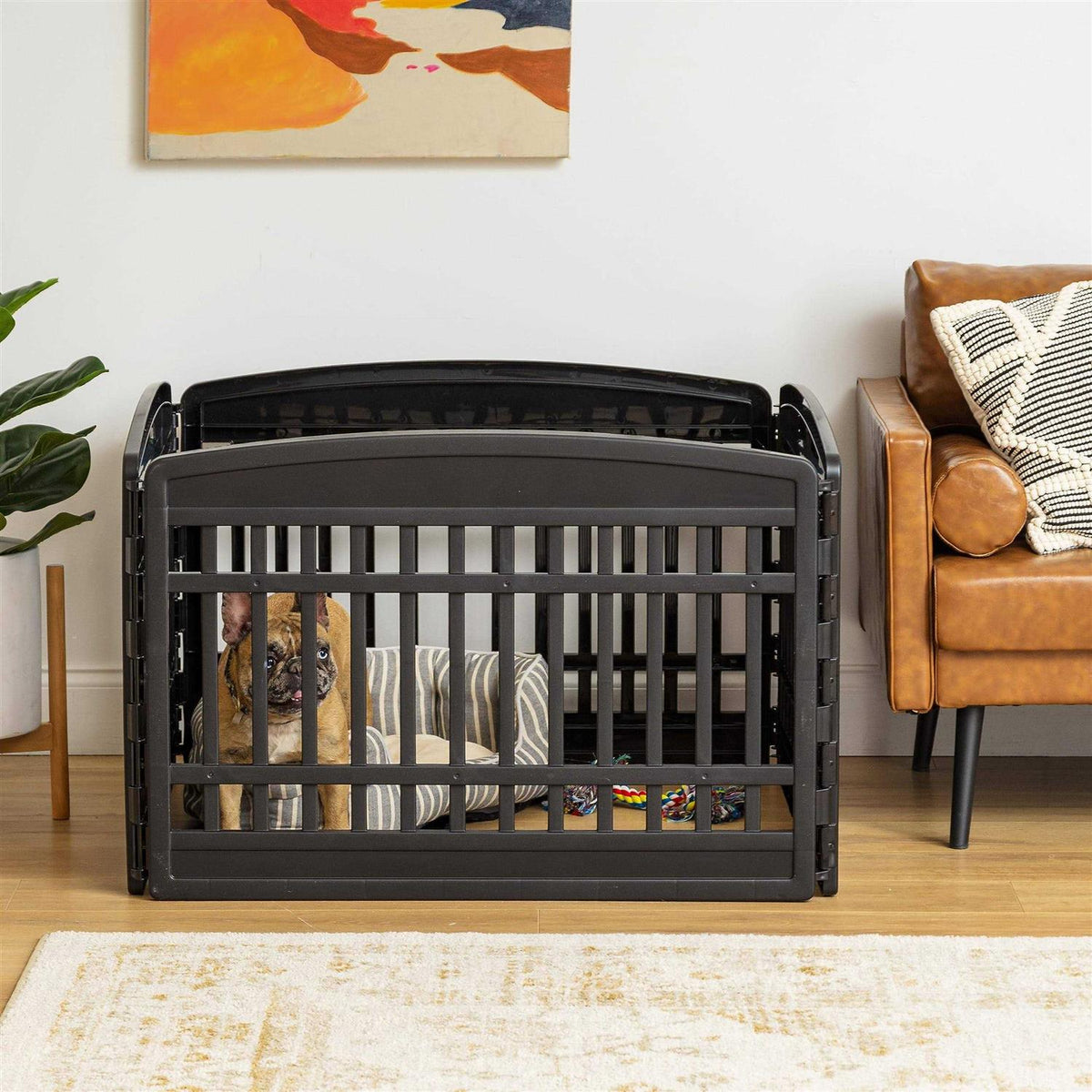 24 Exercise 4-Panel Pet Playpen G68828