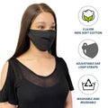 Cotton Face Mask Pack Washable Reusable Double Layer Adjustable Ear Unisex X97543